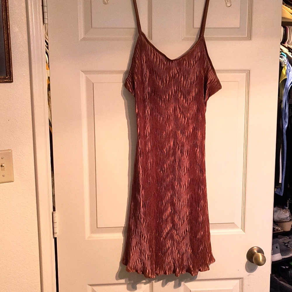 Bronze dress